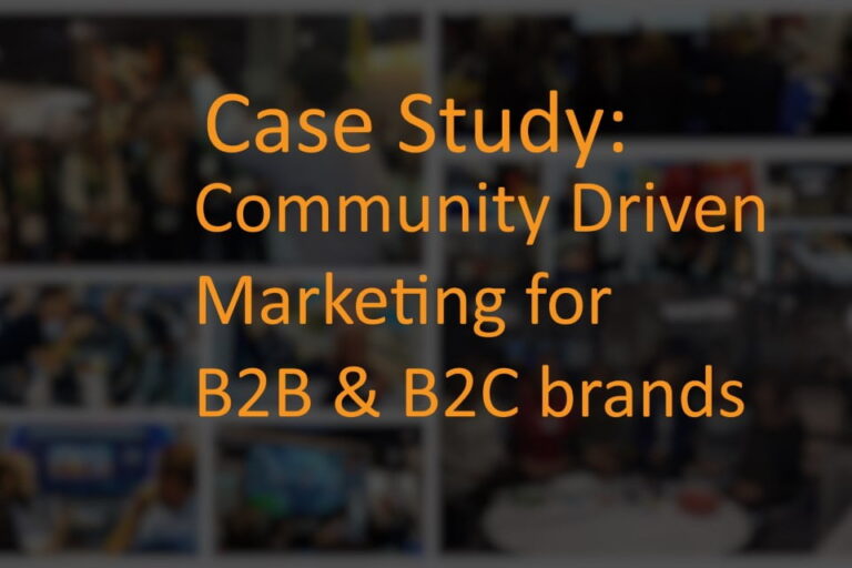 Community based marketing case study